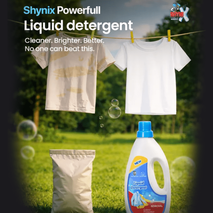 Liquid Detergent (Top Load) – 5 Liter