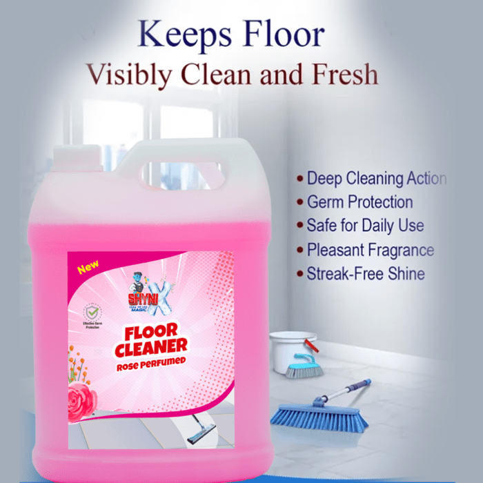 Floor Cleaner Rose Flavor – 5 Liters