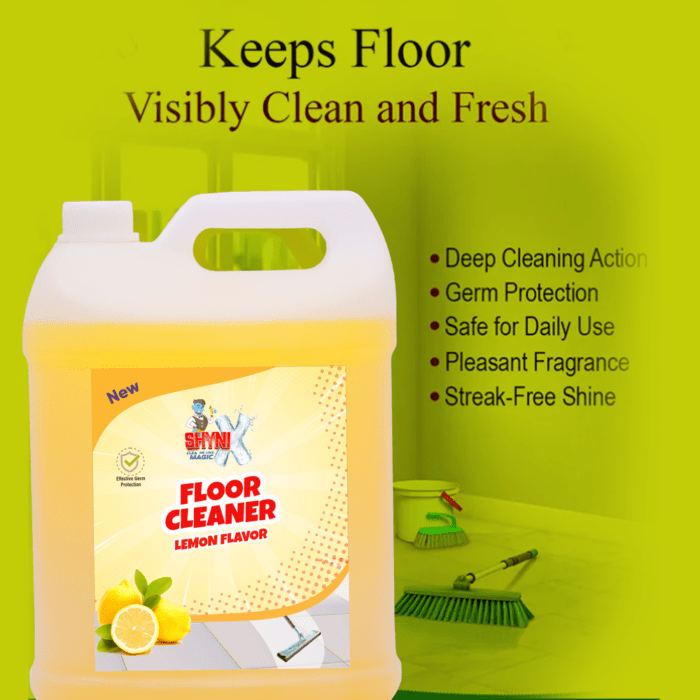 Floor Cleaner Lemon Flavor- 5 Liters