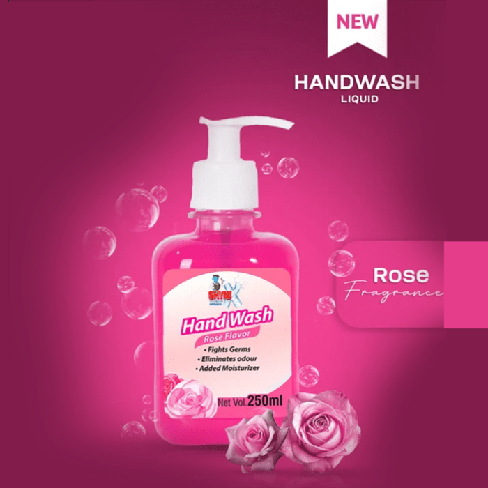 Hand Wash Rose Flavor – 250 ML