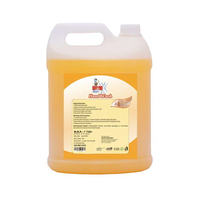 Hand Wash Orange Flavor – 5 Liters