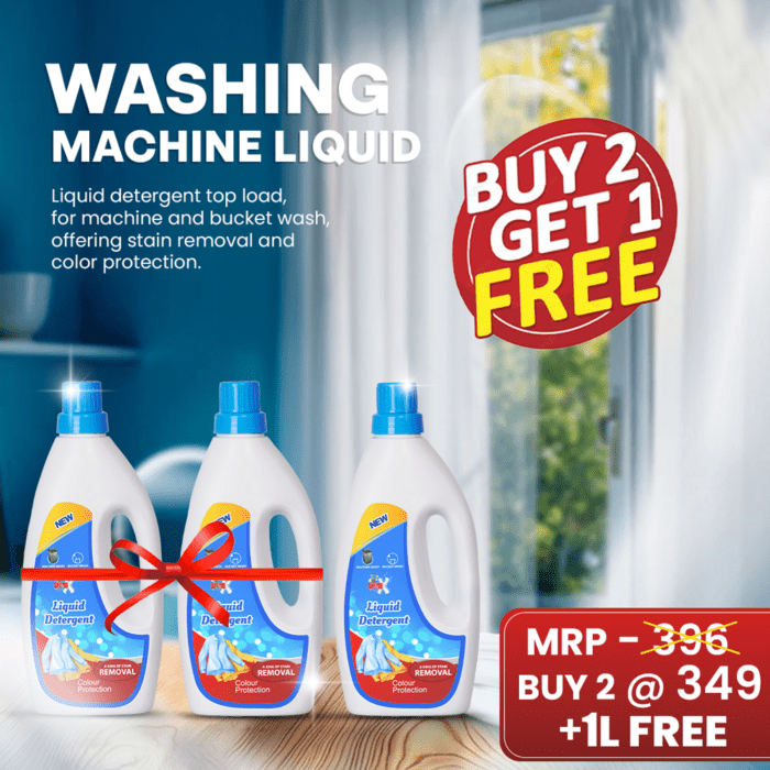 Liquid Detergent (Top Load) Special Combo 2+1 Offer