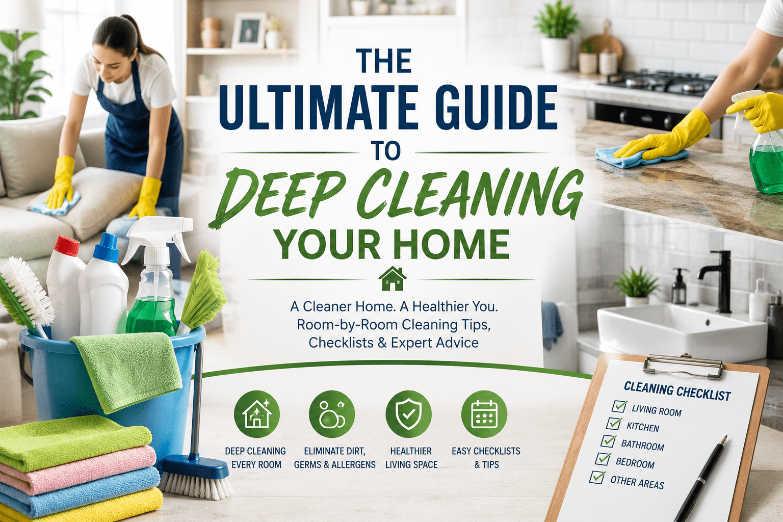Read more about the article The Ultimate Guide to Deep Cleaning Your Home.