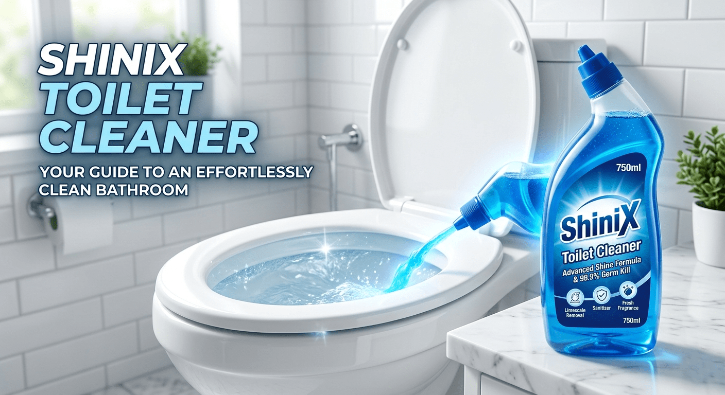 Read more about the article The Ultimate Guide to an Effortlessly Clean Bathroom. Why ShiniX Toilet Cleaner is a Game-Changer?
