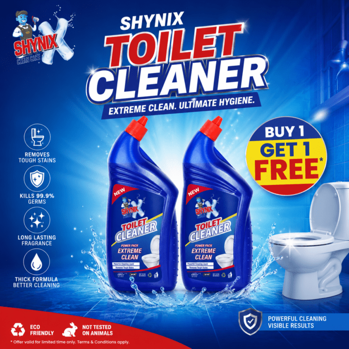 Toilet Cleaner – 1 Liter (1+1 Offer)